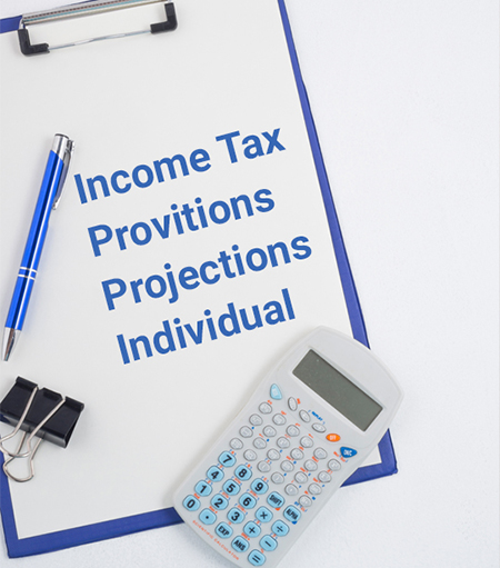 Income Tax Provisions Projections Individual